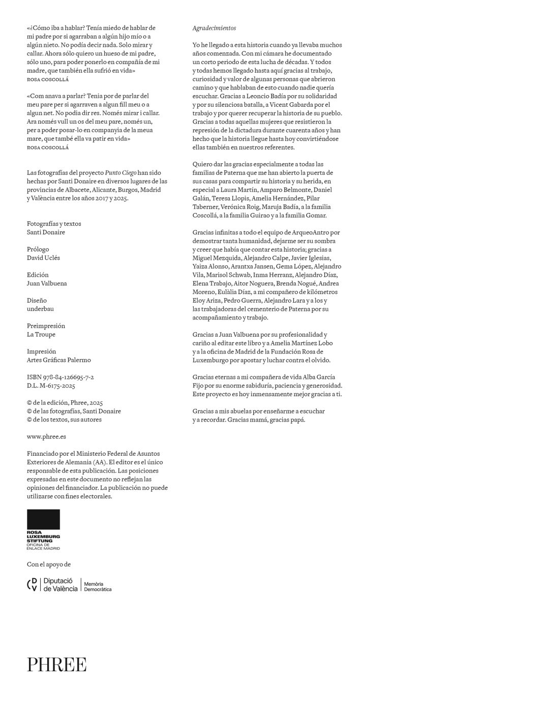 Phree - AAFF_PUNTO_CIEGO _interior _v2.indd